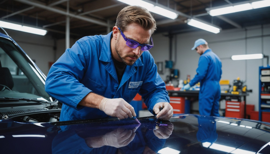 Tout savoir sur la réparation d’un éclat sur le pare-brise